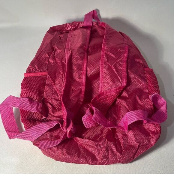 Happy Travel bag lightweight compact travel backpack folds in zip pouch - Picture 2 of 4